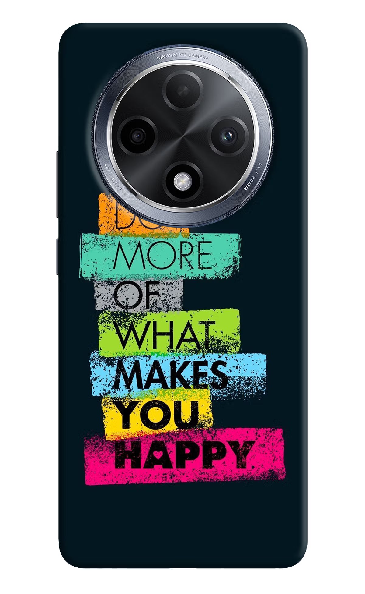 Do More Of What Makes You Happy Oppo F27 Pro Hard Case Back Cover by Casekaro
