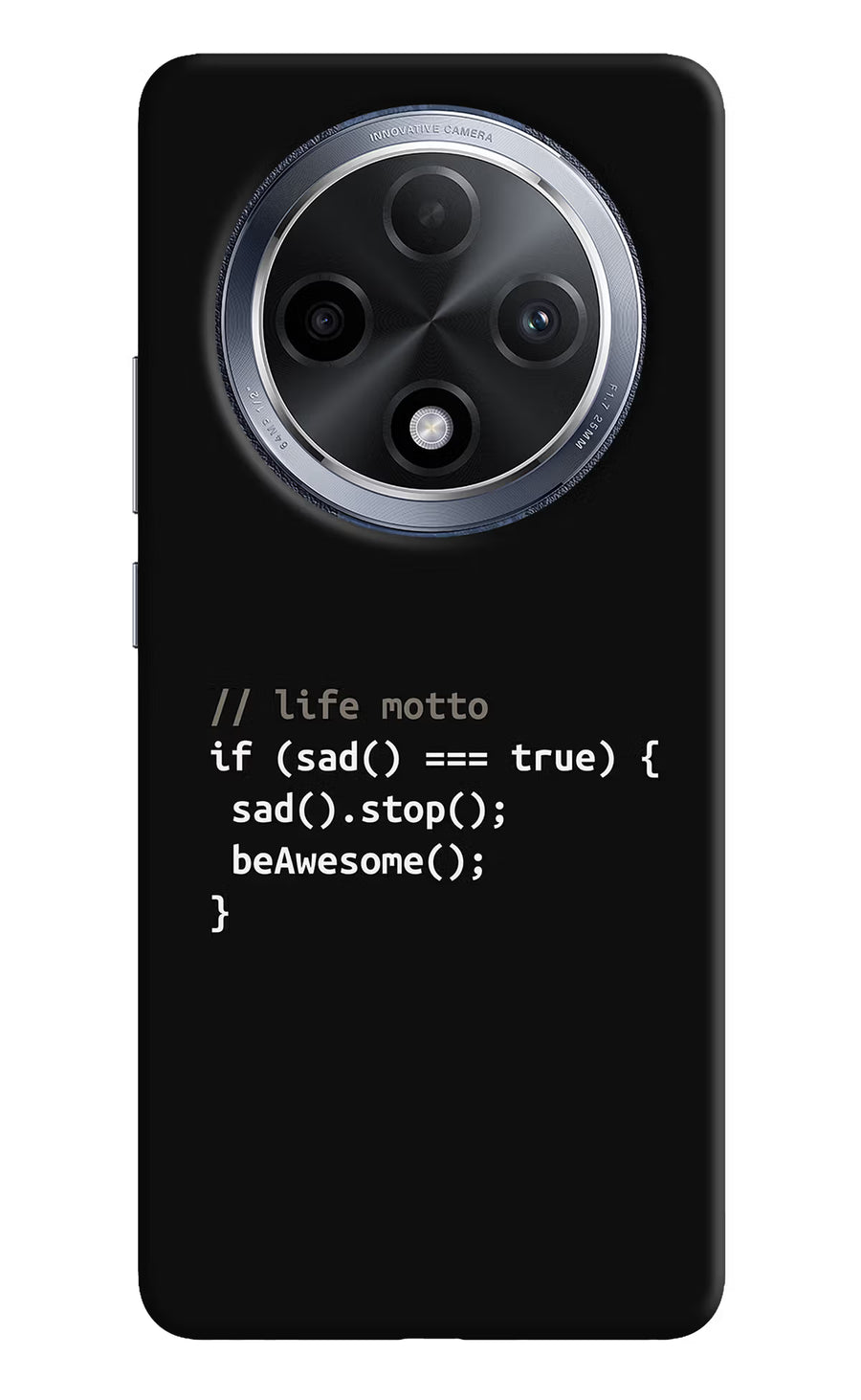 Life Motto Code Oppo F27 Pro Back Cover, Hard case