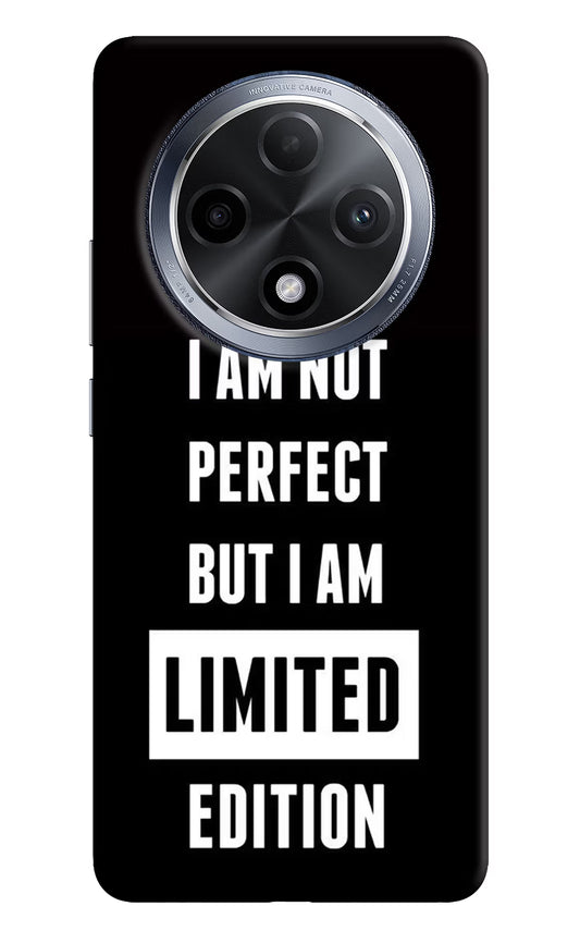 I Am Not Perfect But I Am Limited Edition Oppo F27 Pro Hard Case Back Cover by Casekaro