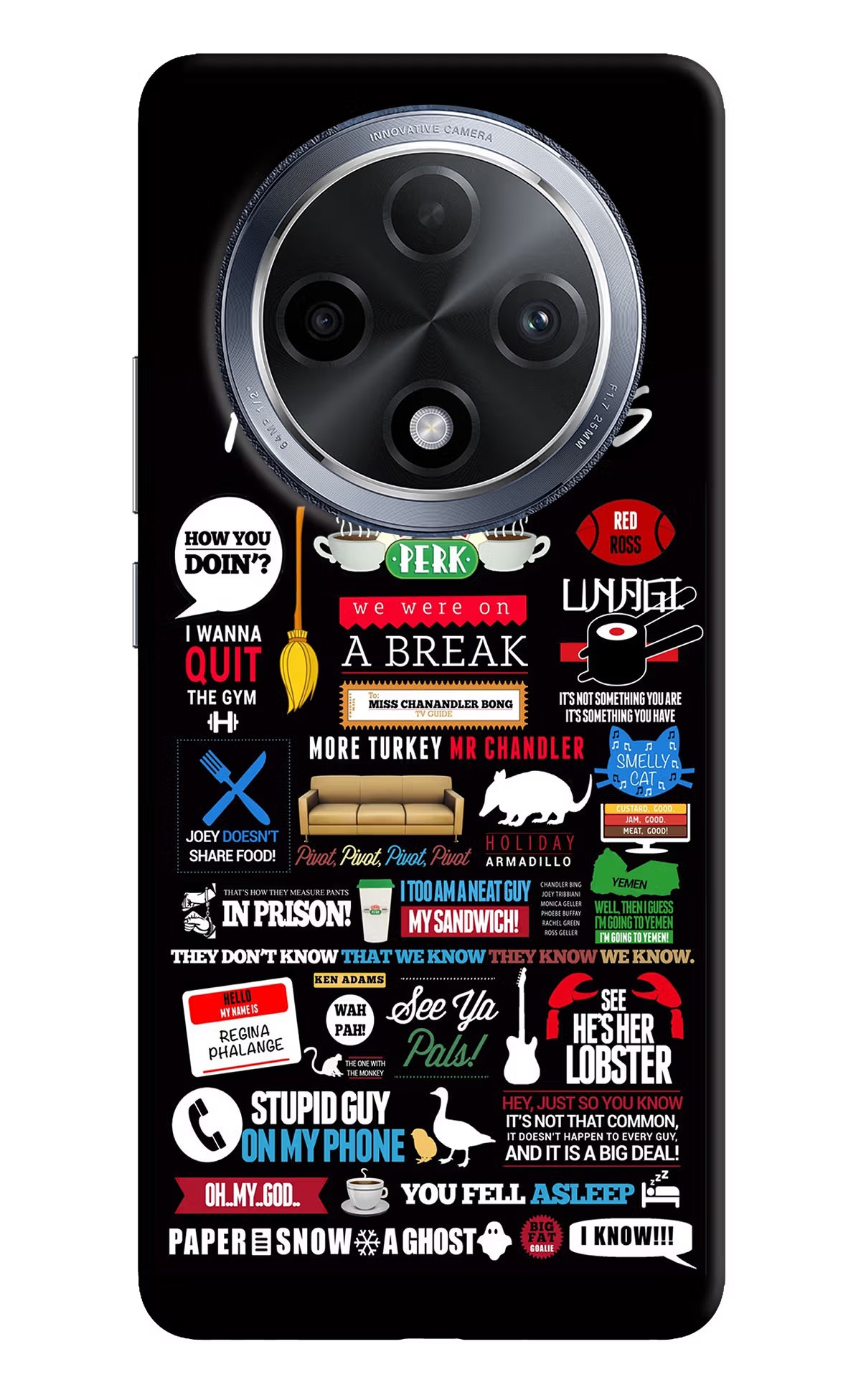 FRIENDS Oppo F27 Pro Hard Case Back Cover by Casekaro