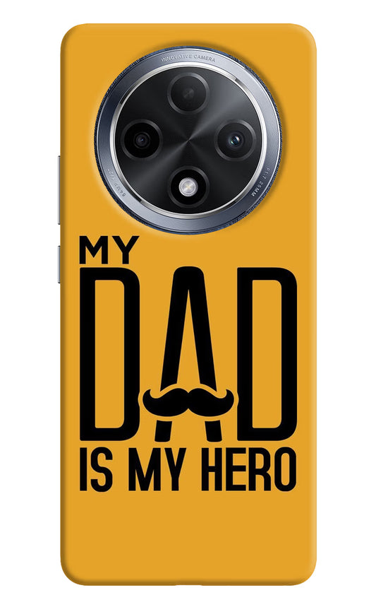 My Dad Is My Hero Oppo F27 Pro Hard Case Back Cover by Casekaro