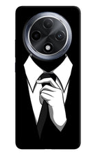 Black Tie Oppo F27 Pro Hard Case Back Cover by Casekaro