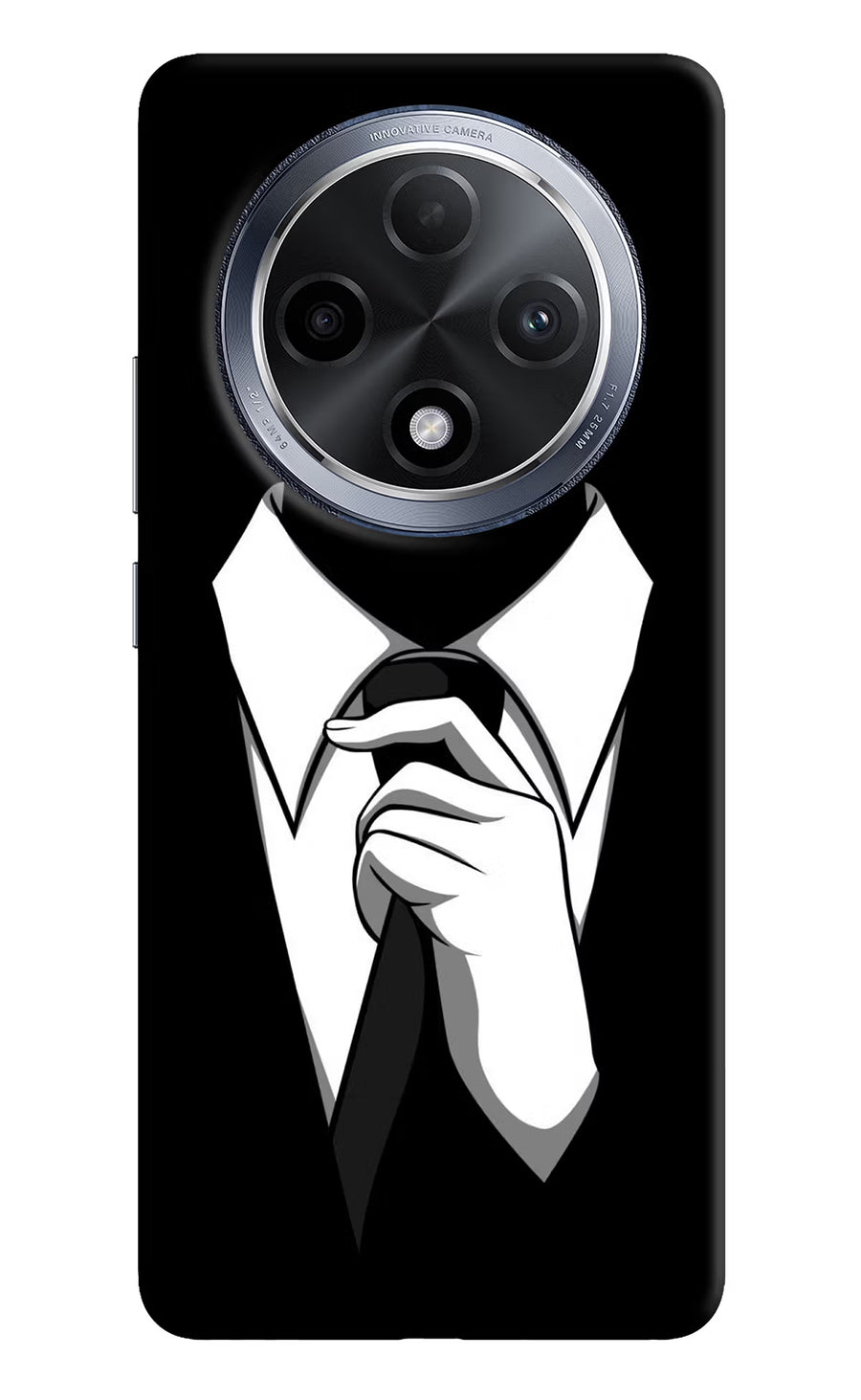 Black Tie Oppo F27 Pro Back Cover, Hard case