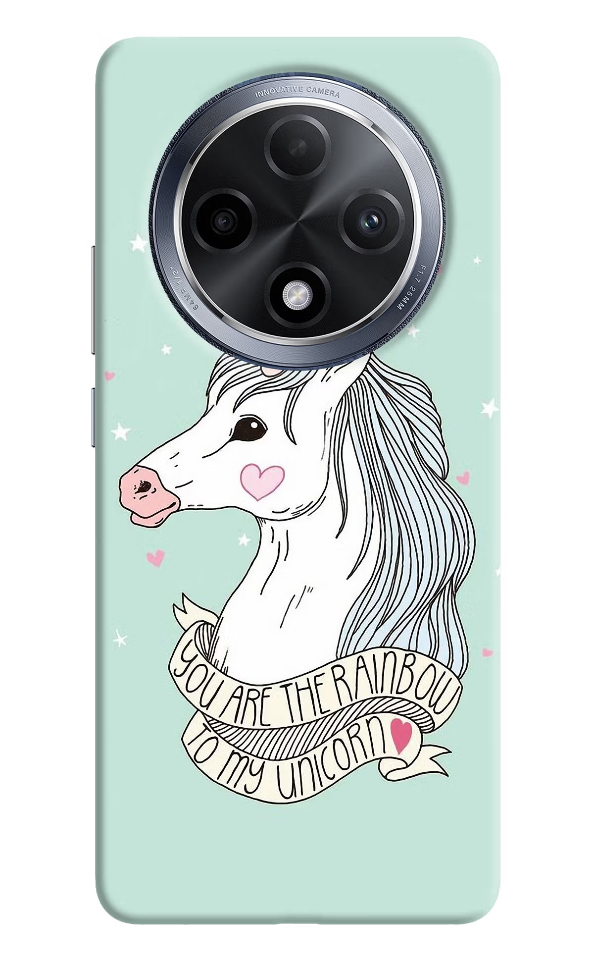 Unicorn Wallpaper Oppo F27 Pro Hard Case Back Cover by Casekaro