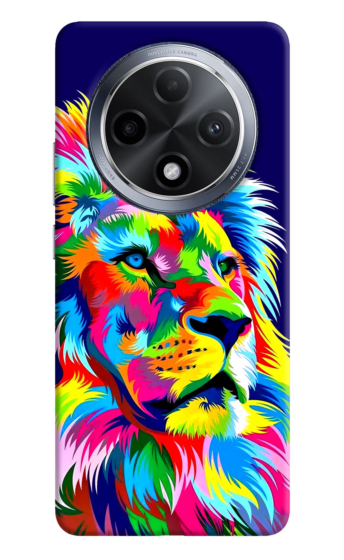 Vector Art Lion Oppo F27 Pro Hard Case Back Cover by Casekaro