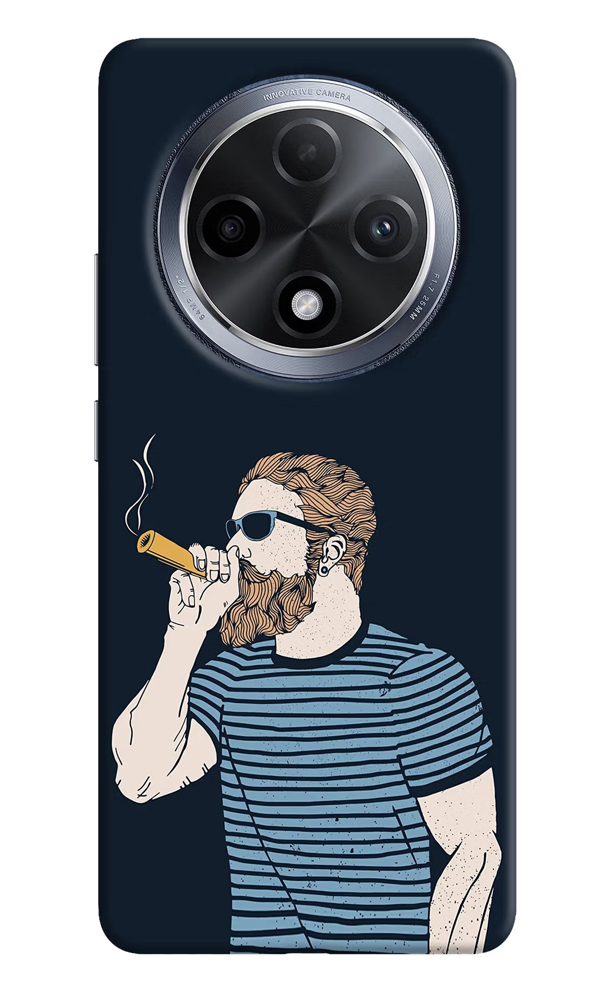 Smoking Oppo F27 Pro Hard Case Back Cover by Casekaro