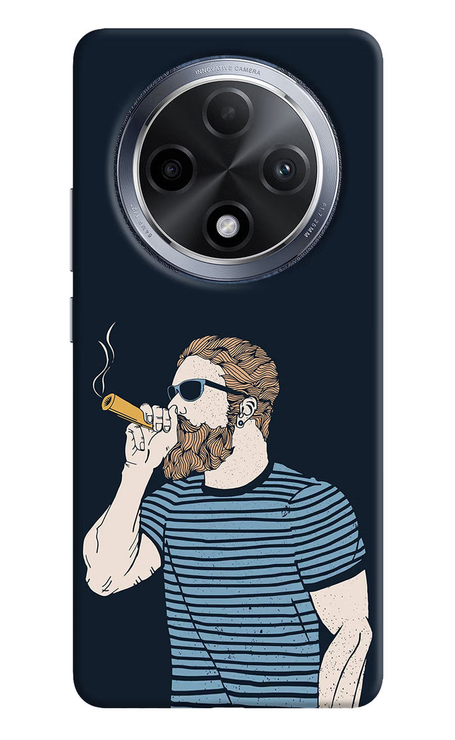 Smoking Oppo F27 Pro Hard Case Back Cover by Casekaro