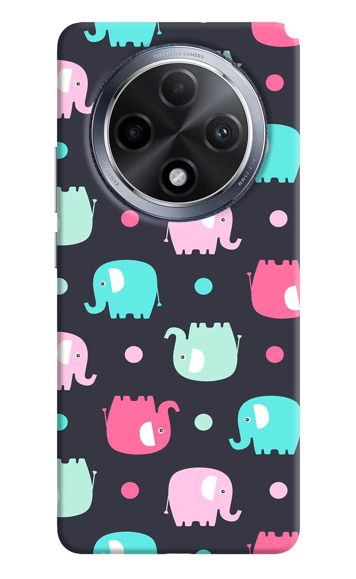 Elephants Oppo F27 Pro Hard Case Back Cover by Casekaro