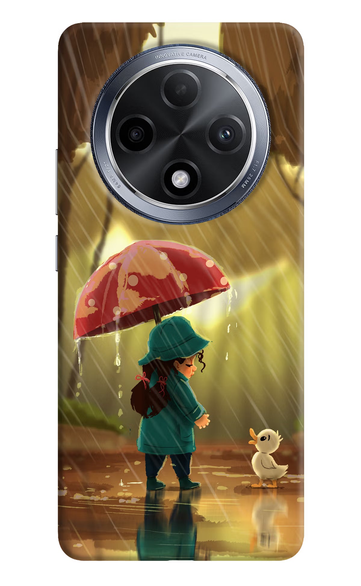 Rainy Day Oppo F27 Pro Hard Case Back Cover by Casekaro