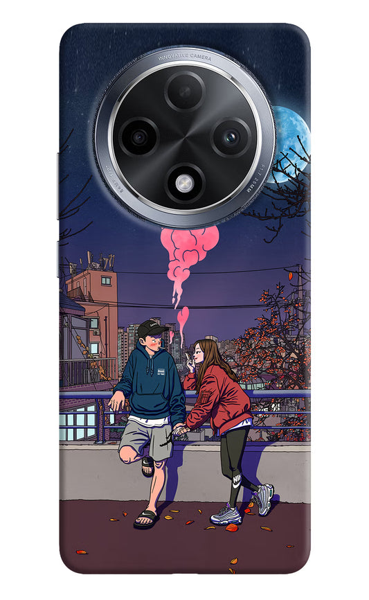 Chilling Couple Oppo F27 Pro Hard Case Back Cover by Casekaro