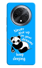 Keep Sleeping Oppo F27 Pro Hard Case Back Cover by Casekaro