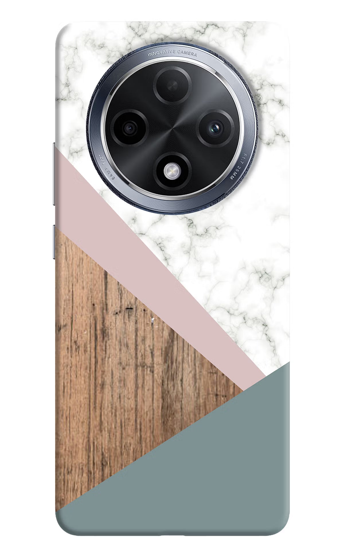 Marble wood Abstract Oppo F27 Pro Hard Case Back Cover by Casekaro