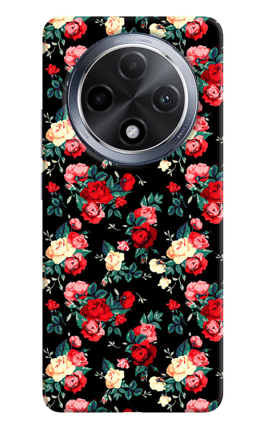 Rose Pattern Oppo F27 Pro Hard Case Back Cover by Casekaro