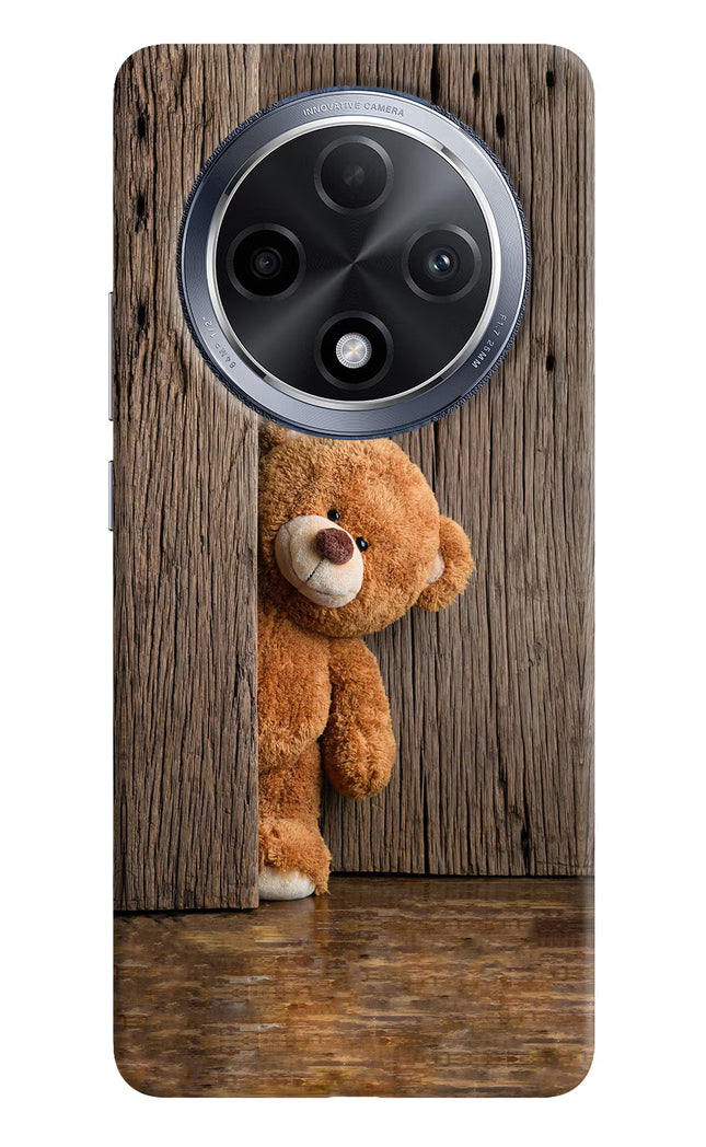 Teddy Wooden Oppo F27 Pro Hard Case Back Cover by Casekaro