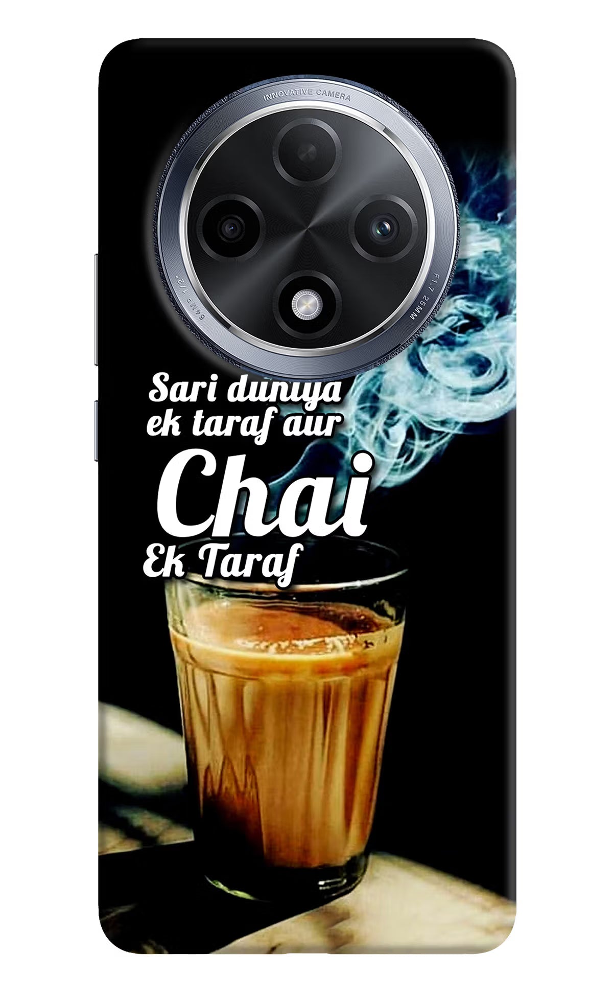 Chai Ek Taraf Quote Oppo F27 Pro Hard Case Back Cover by Casekaro