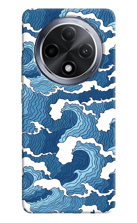 Blue Waves Oppo F27 Pro Hard Case Back Cover by Casekaro