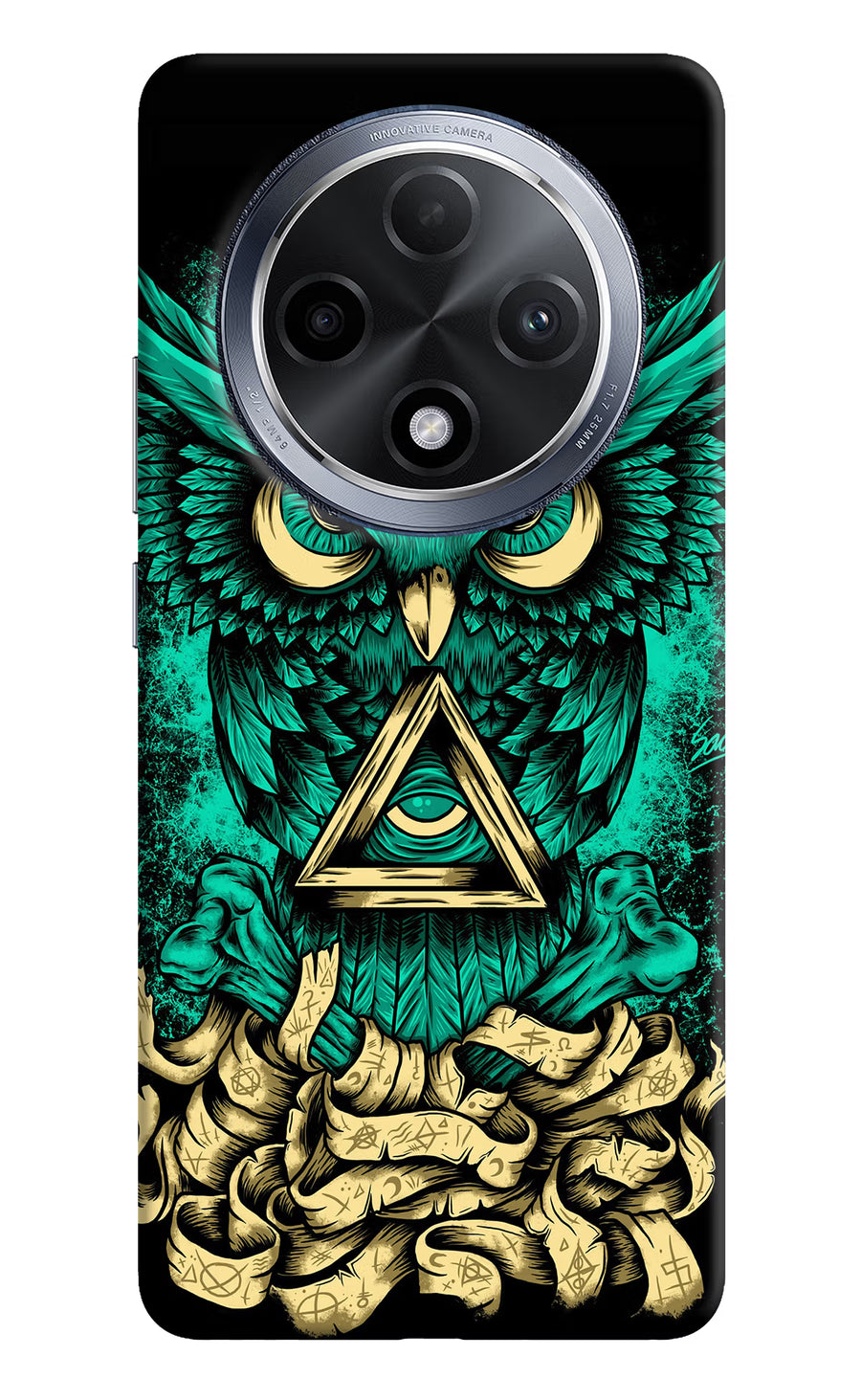 Green Owl Oppo F27 Pro Back Cover, Hard case