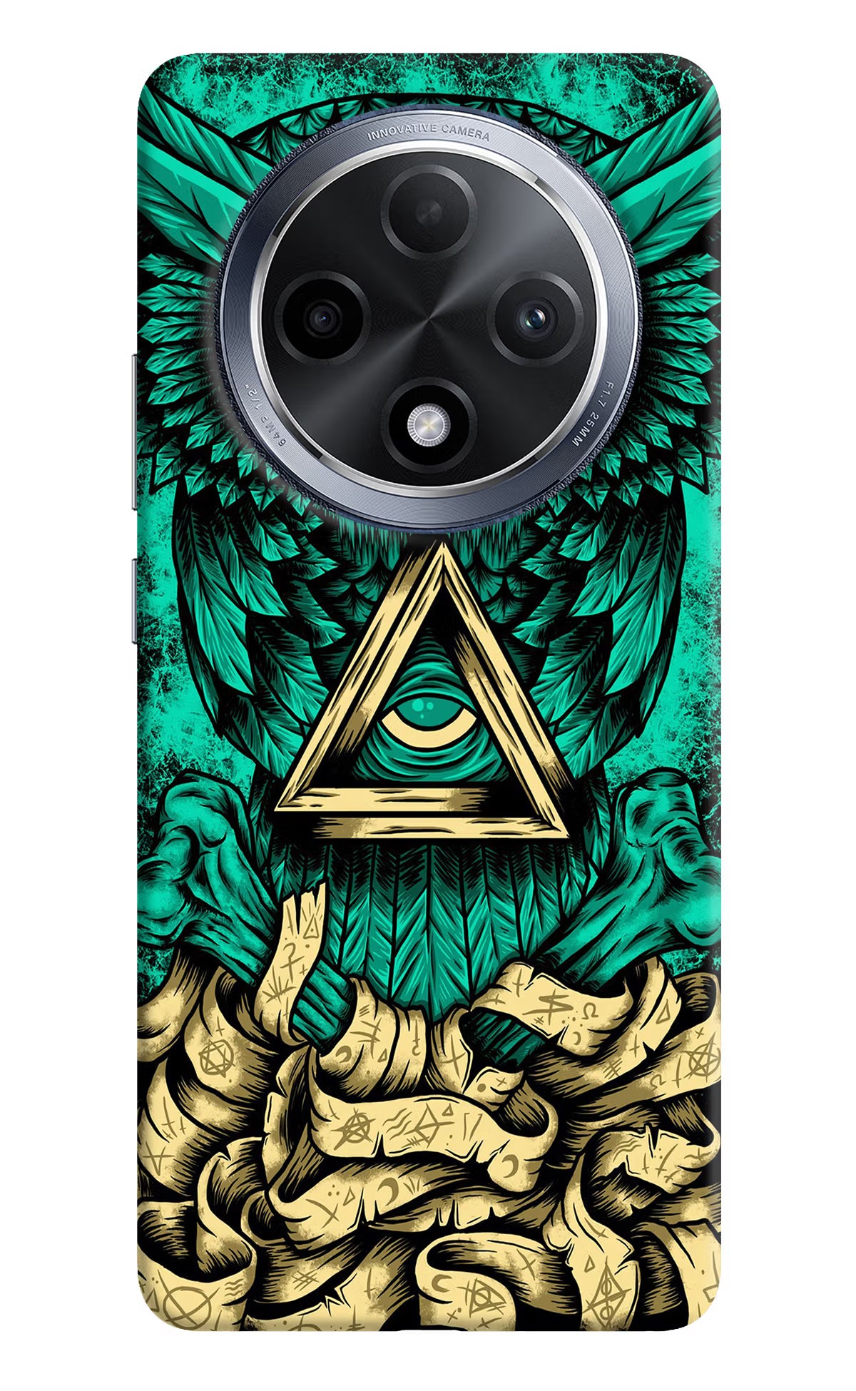 Green Owl Oppo F27 Pro Hard Case Back Cover by Casekaro
