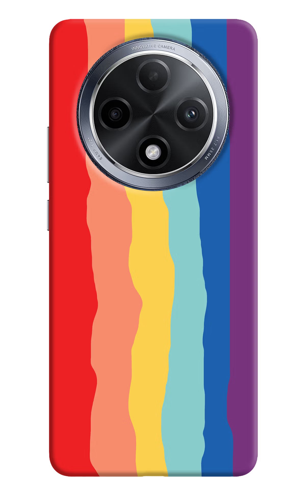 Rainbow Oppo F27 Pro Hard Case Back Cover by Casekaro