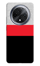 Tri Color Pattern Oppo F27 Pro Hard Case Back Cover by Casekaro