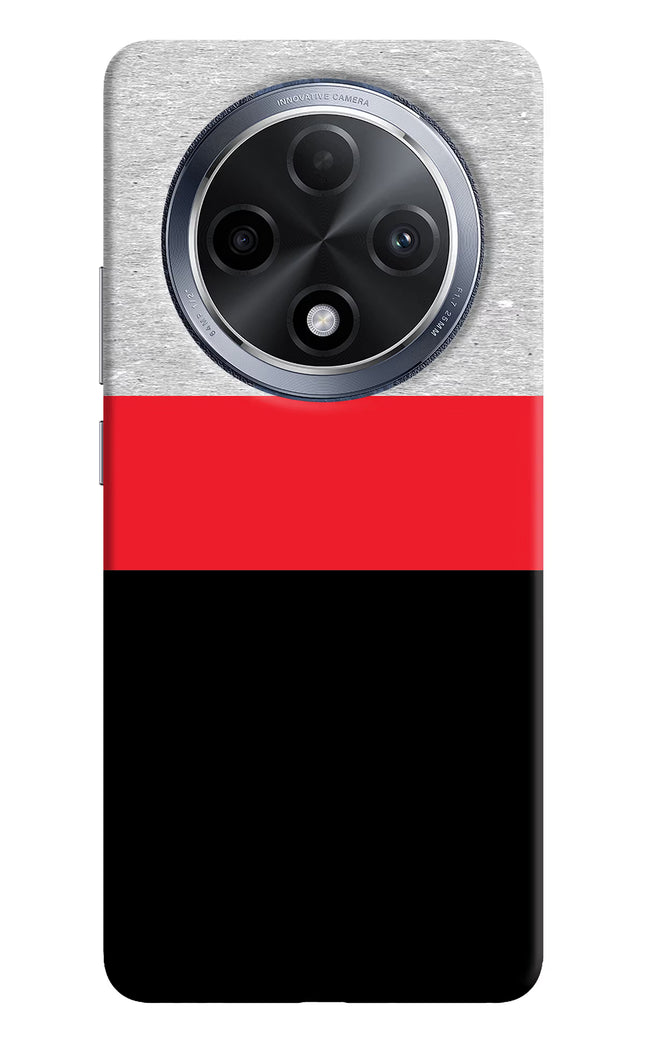 Tri Color Pattern Oppo F27 Pro Hard Case Back Cover by Casekaro