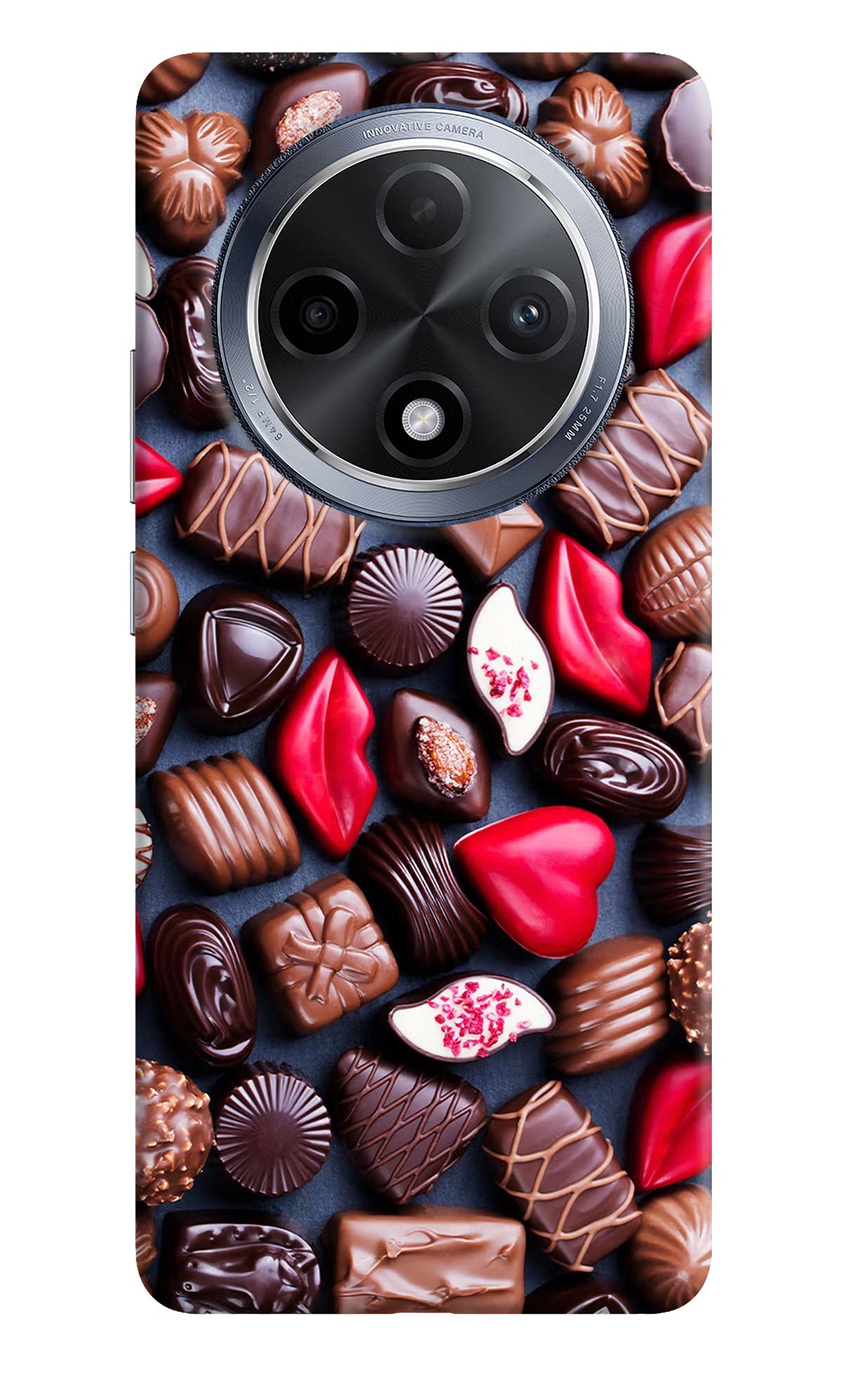 Chocolates Oppo F27 Pro Hard Case Back Cover by Casekaro