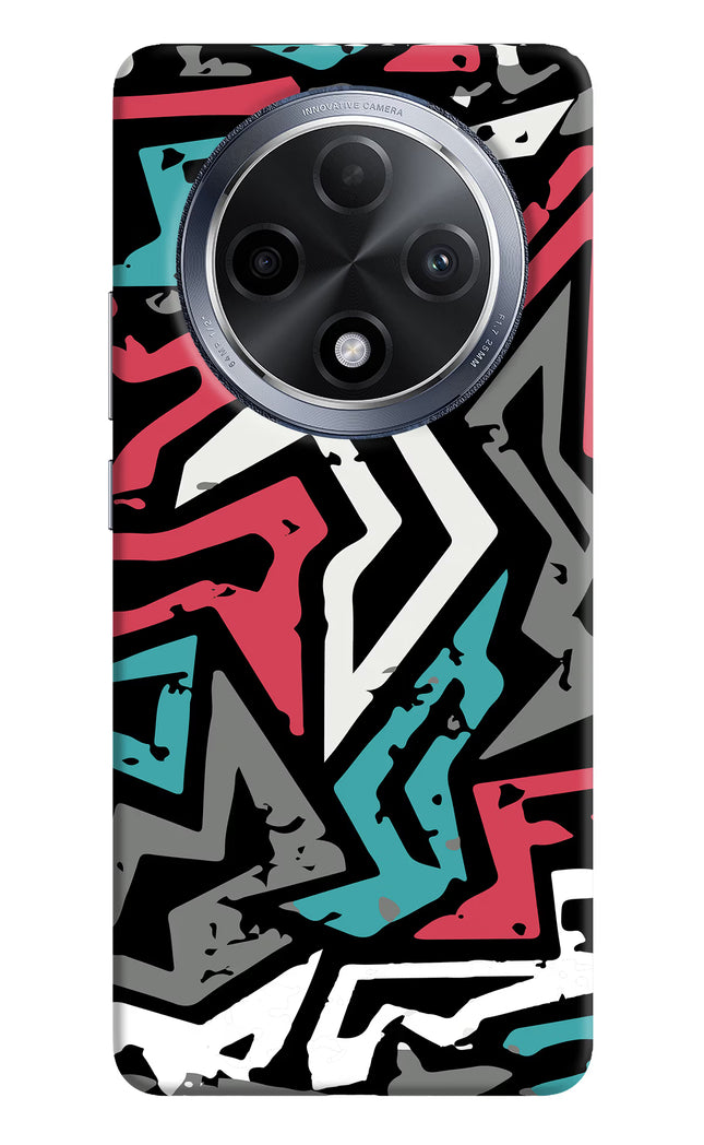 Geometric Graffiti Oppo F27 Pro Hard Case Back Cover by Casekaro