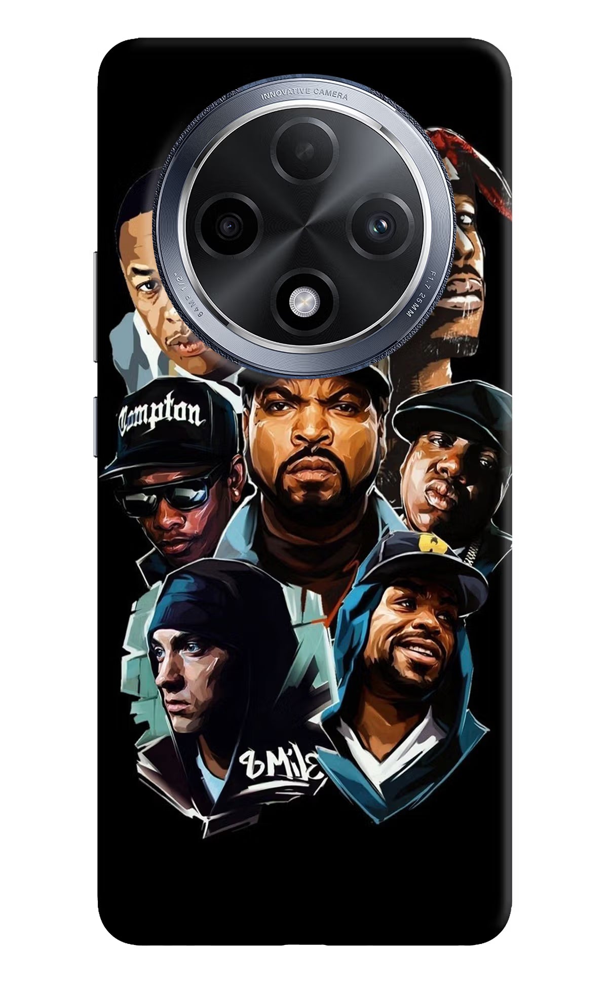 Rappers Oppo F27 Pro Hard Case Back Cover by Casekaro