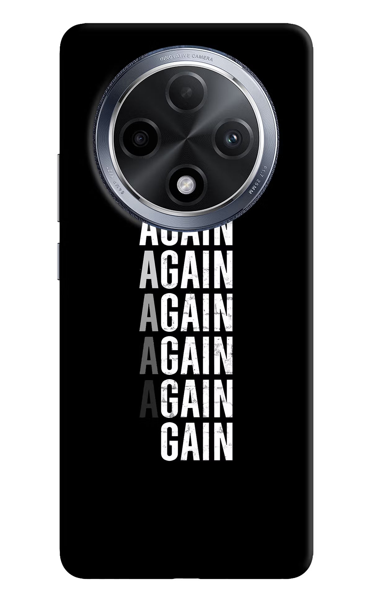 Again Again Gain Oppo F27 Pro Hard Case Back Cover by Casekaro