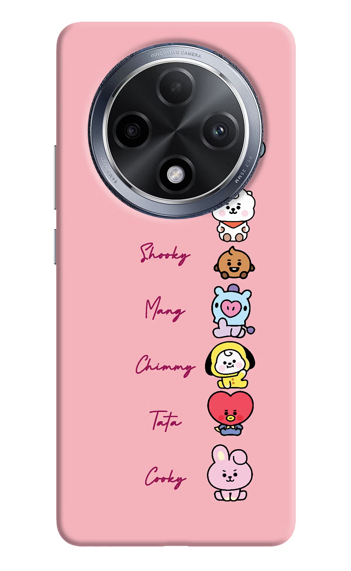 BTS names Oppo F27 Pro Hard Case Back Cover by Casekaro