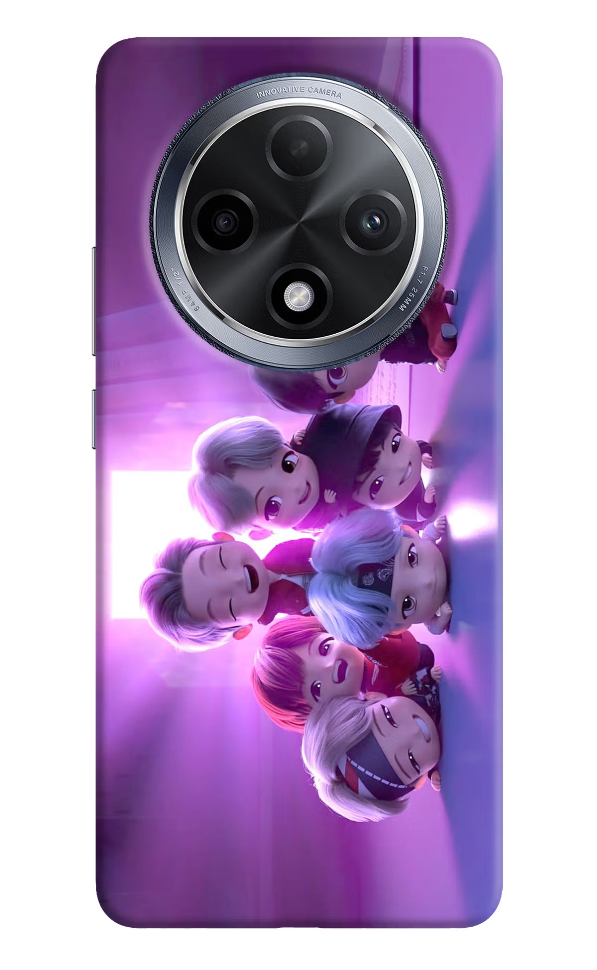 BTS Chibi Oppo F27 Pro Hard Case Back Cover by Casekaro