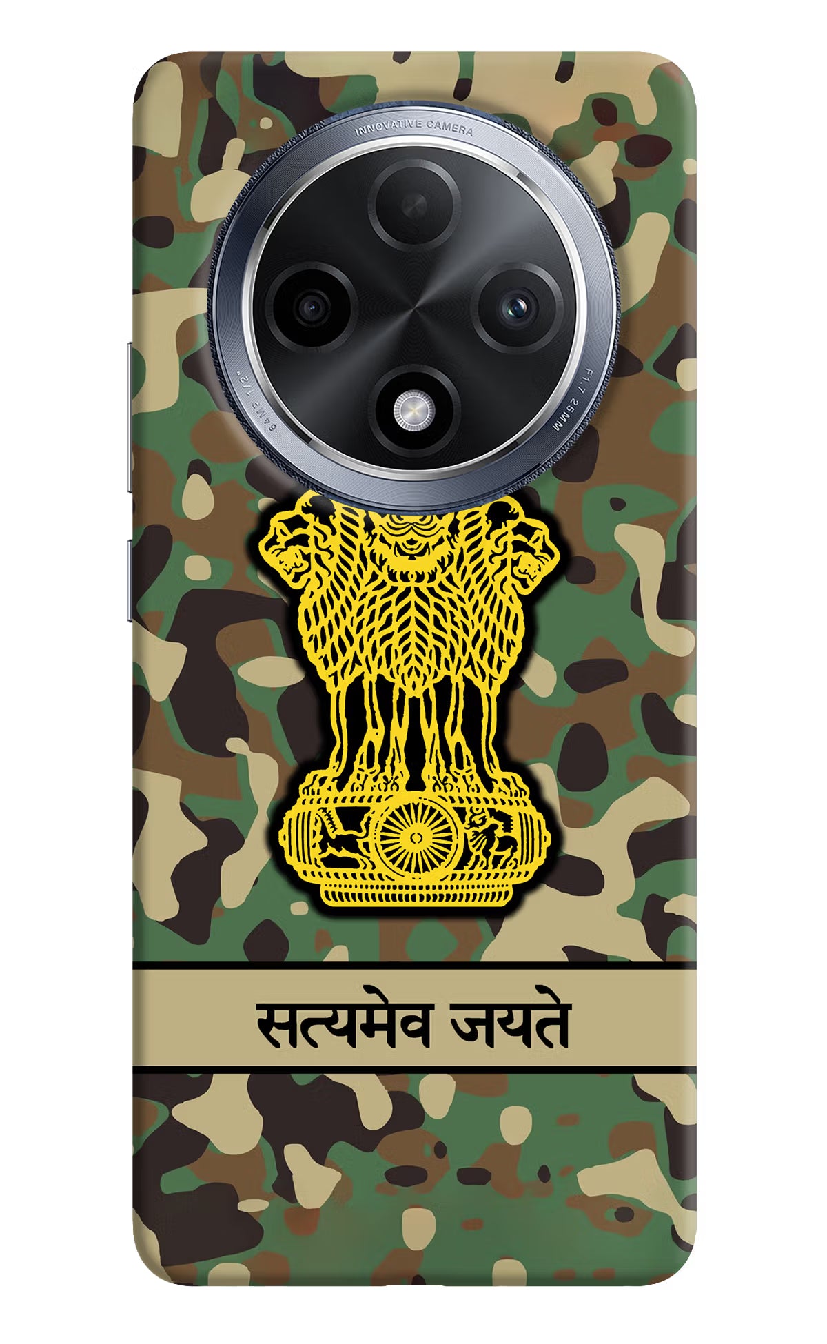 Satyamev Jayate Army Oppo F27 Pro Hard Case Back Cover by Casekaro