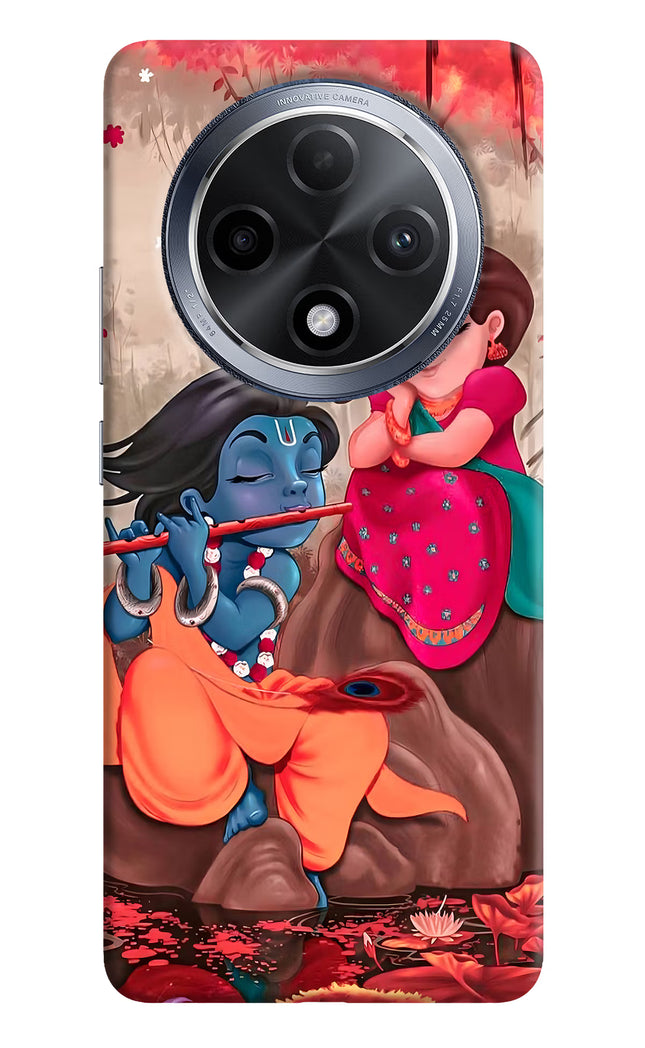 Radhe Krishna Oppo F27 Pro Hard Case Back Cover by Casekaro