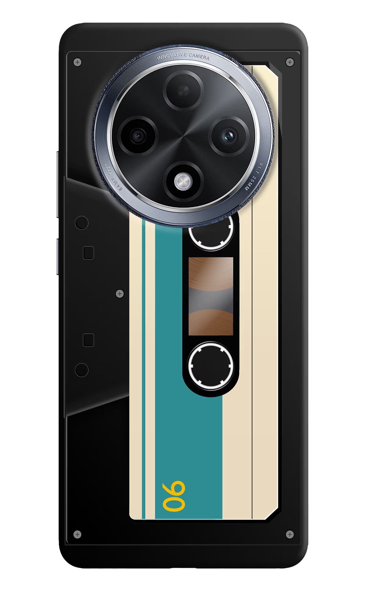 Cassette Oppo F27 Pro Hard Case Back Cover by Casekaro