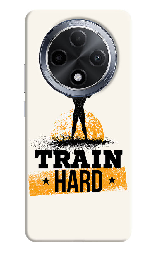 Train Hard Oppo F27 Pro Hard Case Back Cover by Casekaro