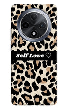 Leopard Print Self Love Oppo F27 Pro Hard Case Back Cover by Casekaro