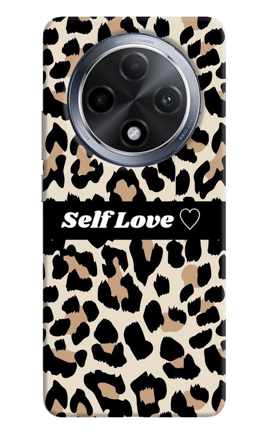 Leopard Print Self Love Oppo F27 Pro Hard Case Back Cover by Casekaro
