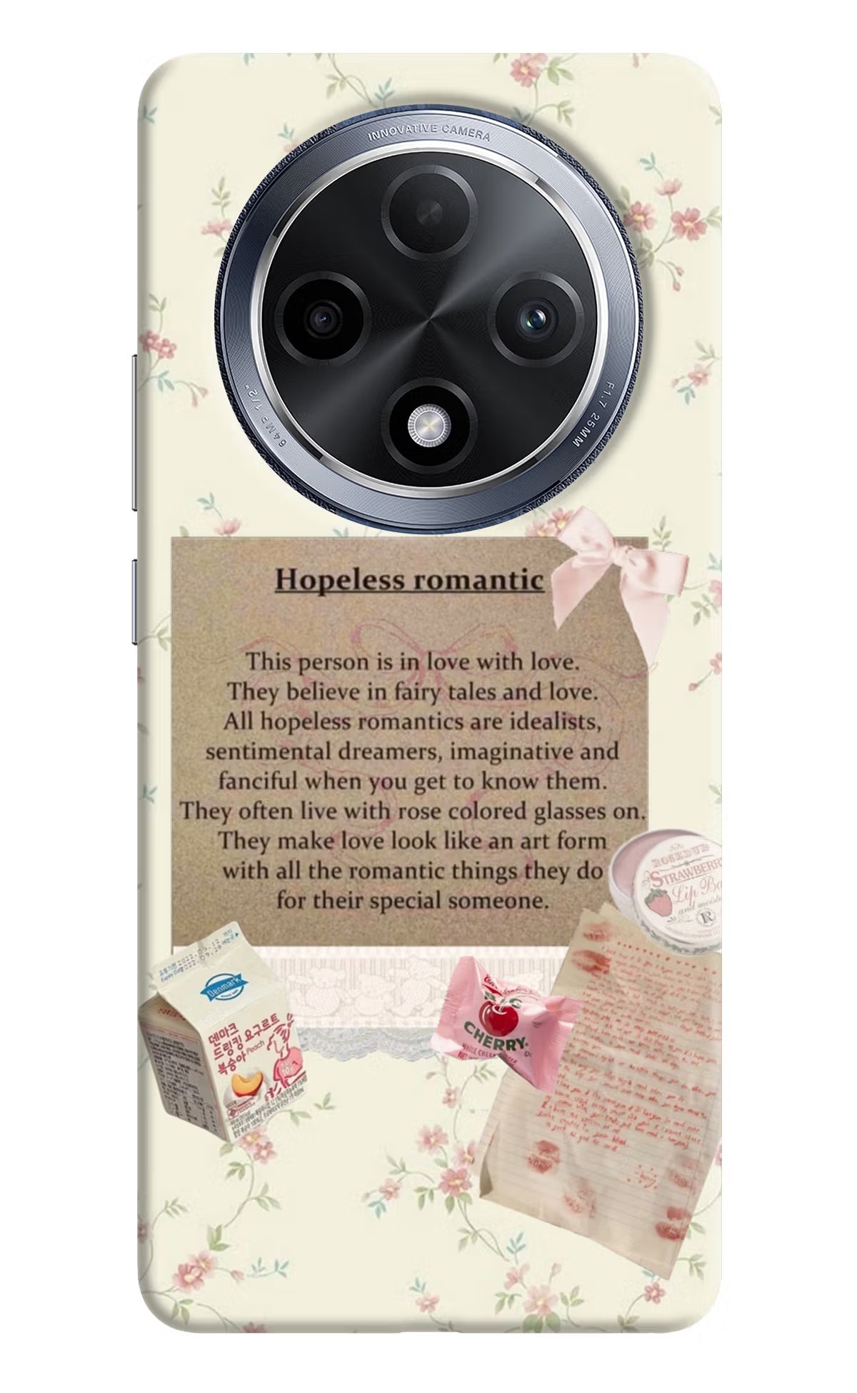Hopeless Romantic Oppo F27 Pro Hard Case Back Cover by Casekaro