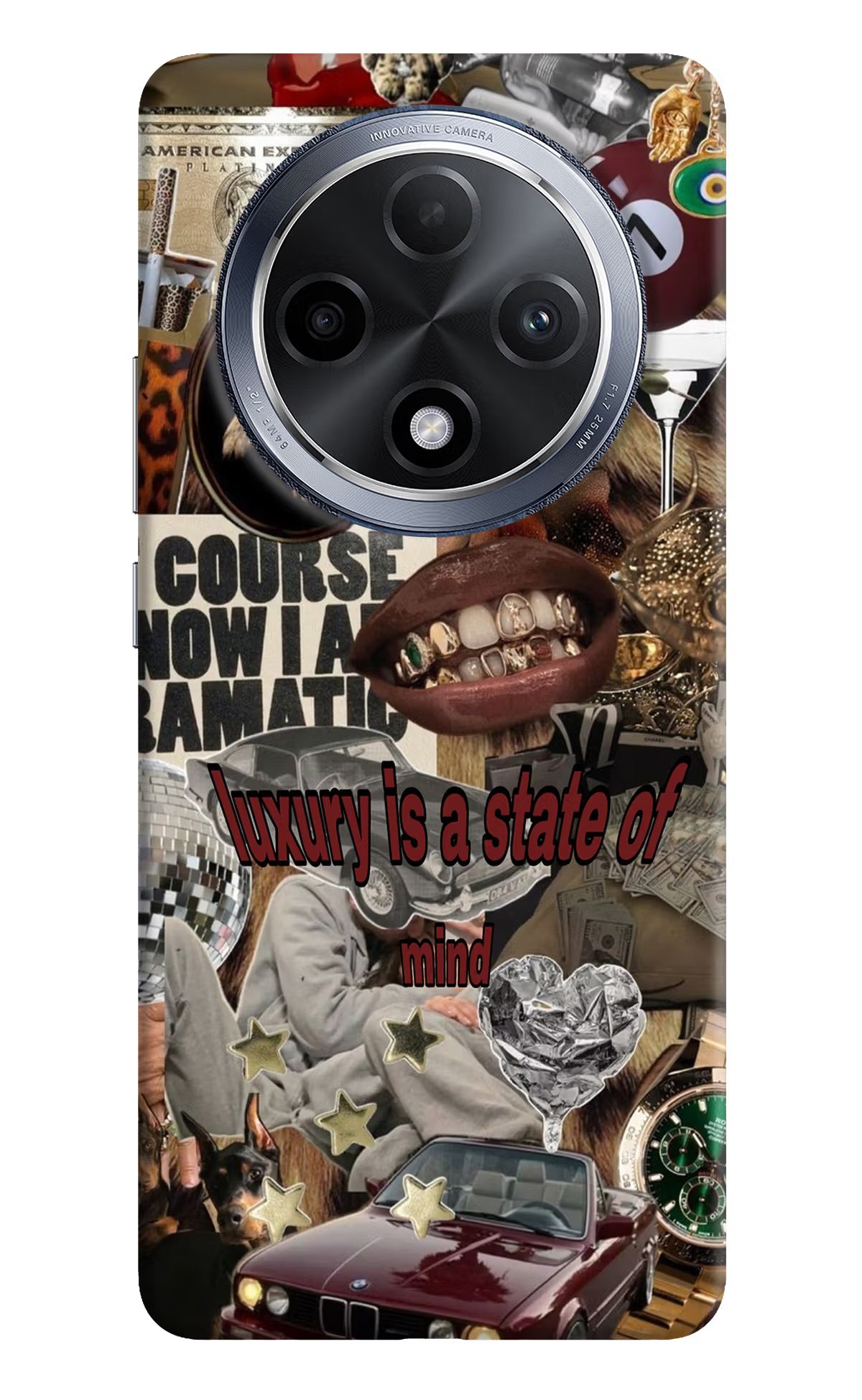 Luxury Oppo F27 Pro Hard Case Back Cover by Casekaro