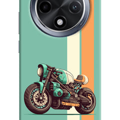 Striped Moto Drift Oppo F27 Pro Hard Case Back Cover by Casekaro
