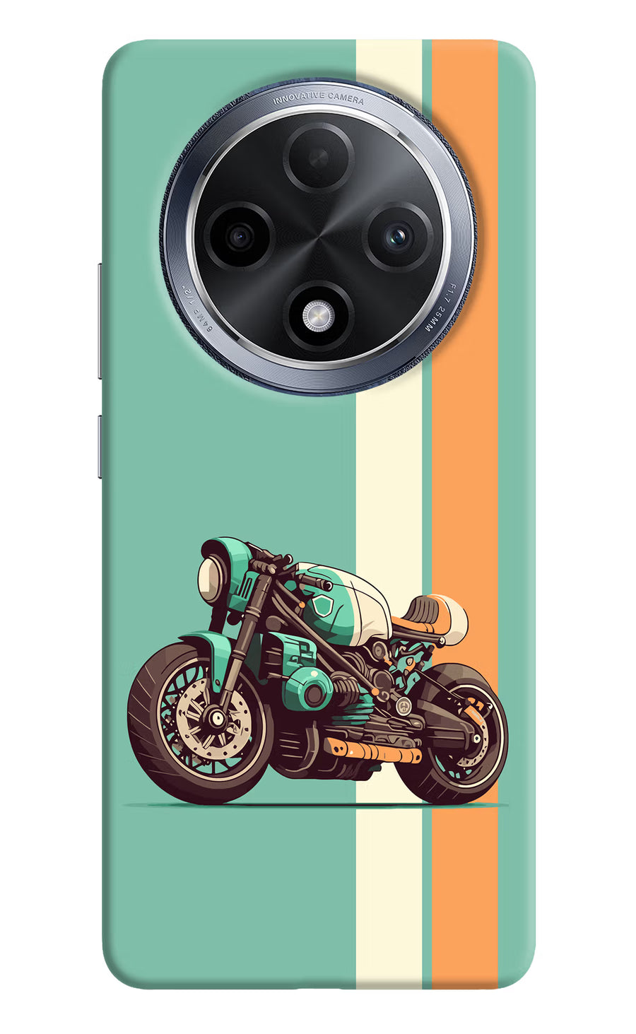Striped Moto Drift Oppo F27 Pro Back Cover, Hard case
