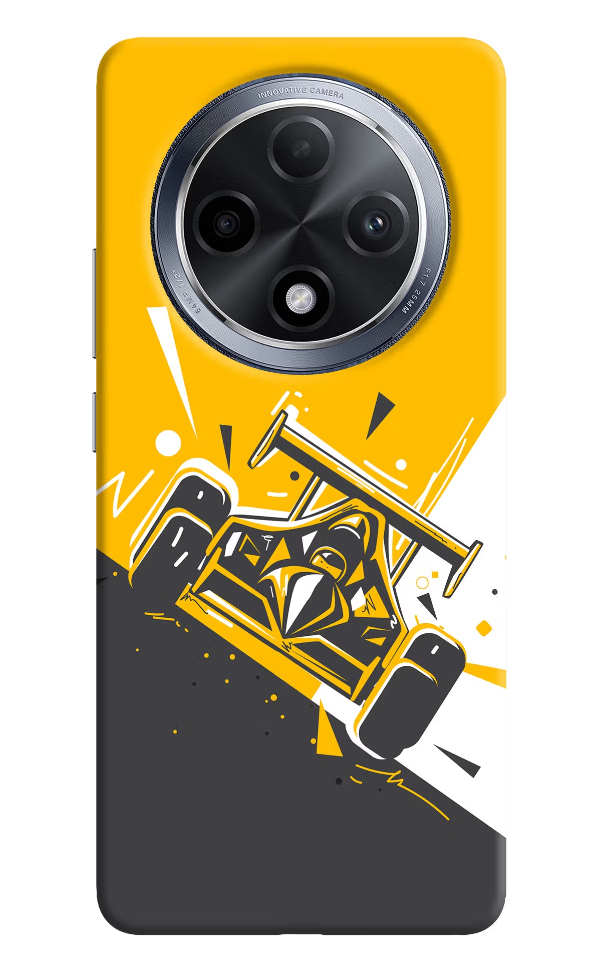 Track King Oppo F27 Pro Hard Case Back Cover by Casekaro