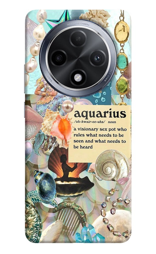 Aquarius Zodiac Oppo F27 Pro Hard Case Back Cover by Casekaro