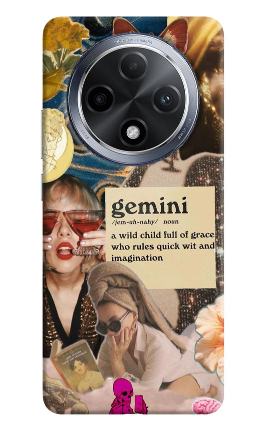 Gemini Zodiac Oppo F27 Pro Hard Case Back Cover by Casekaro