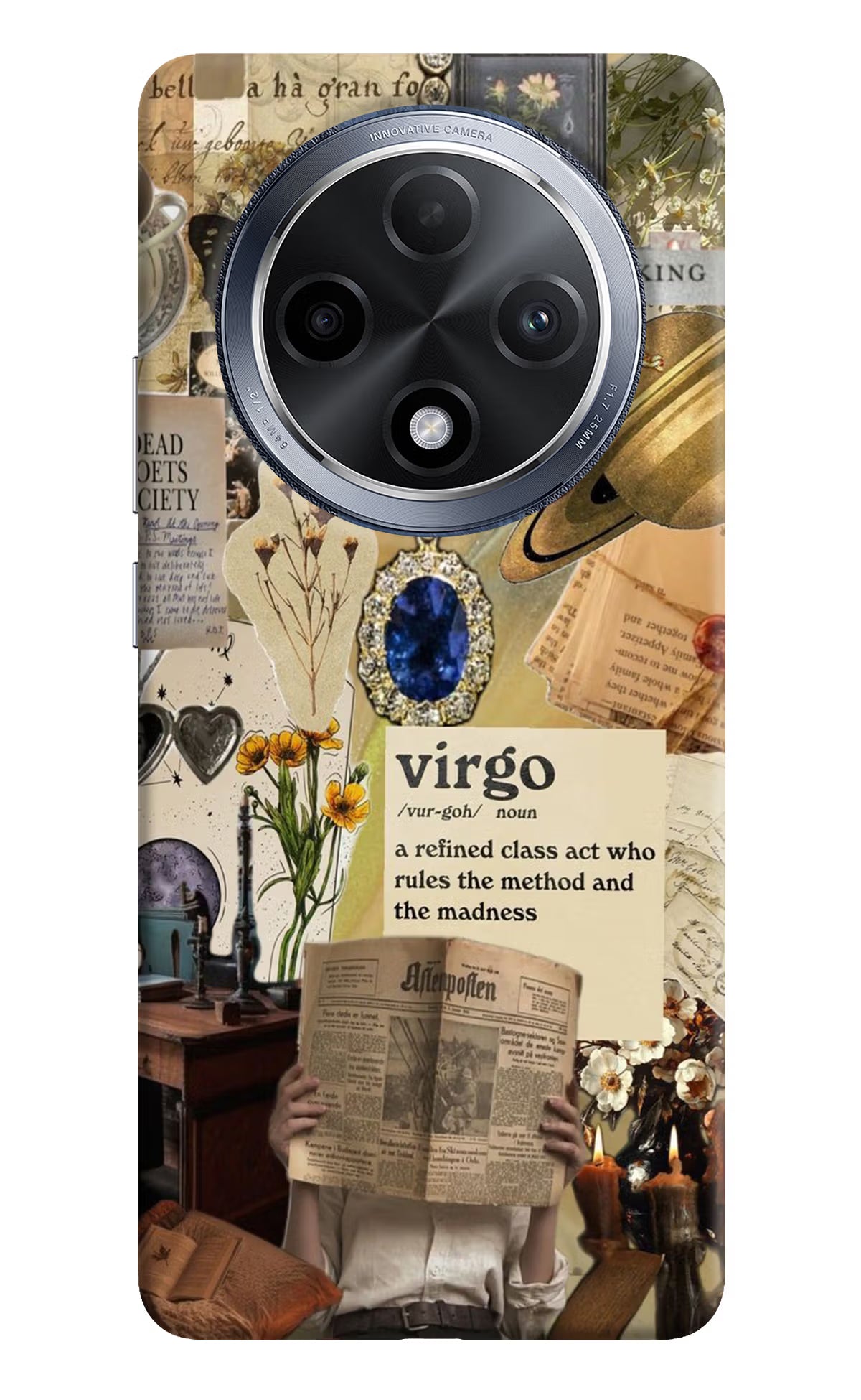 Virgo Zodiac Oppo F27 Pro Hard Case Back Cover by Casekaro