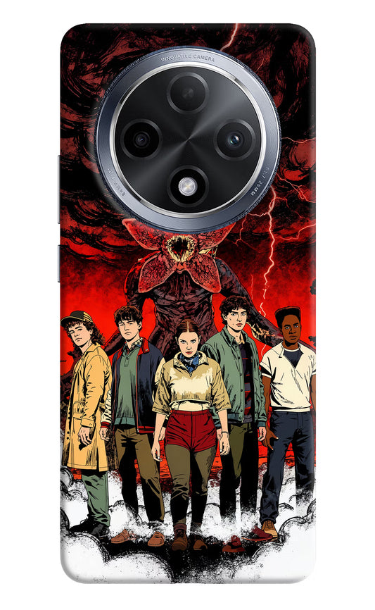 Ordinary Things Characters Oppo F27 Pro Hard Case Back Cover by Casekaro