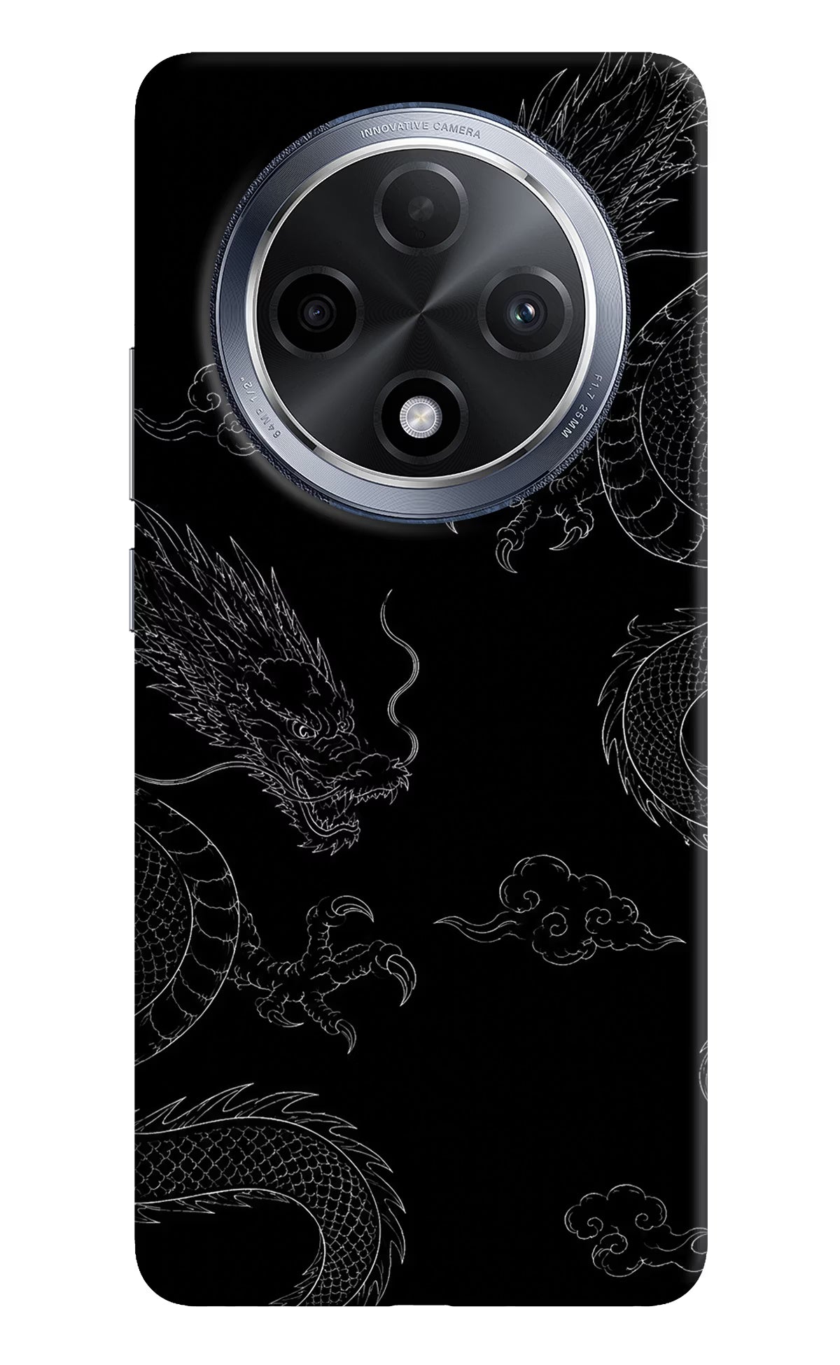 Twin Dragons Oppo F27 Pro Hard Case Back Cover by Casekaro