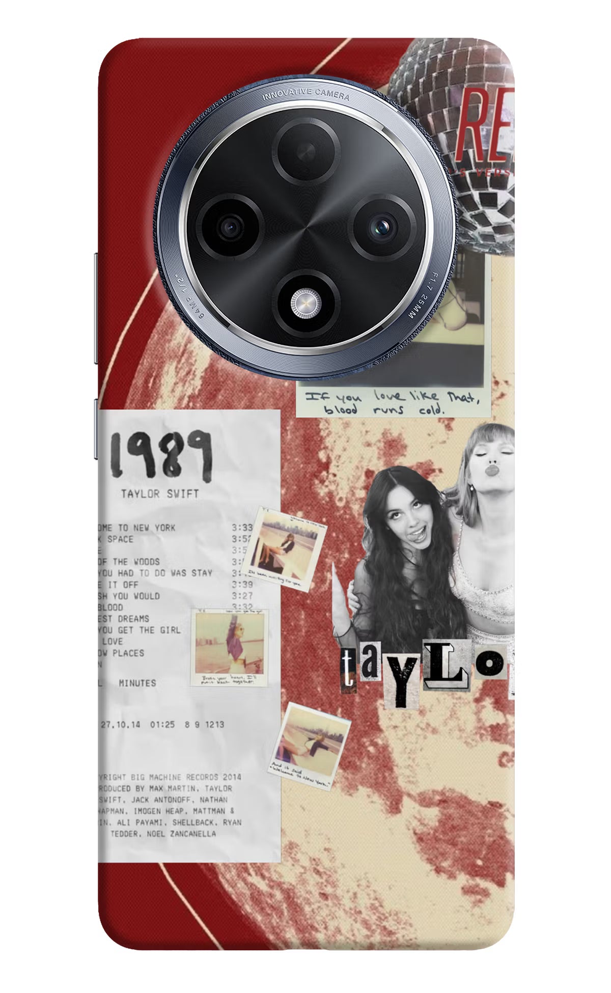 Taylor Swift Oppo F27 Pro Back Cover