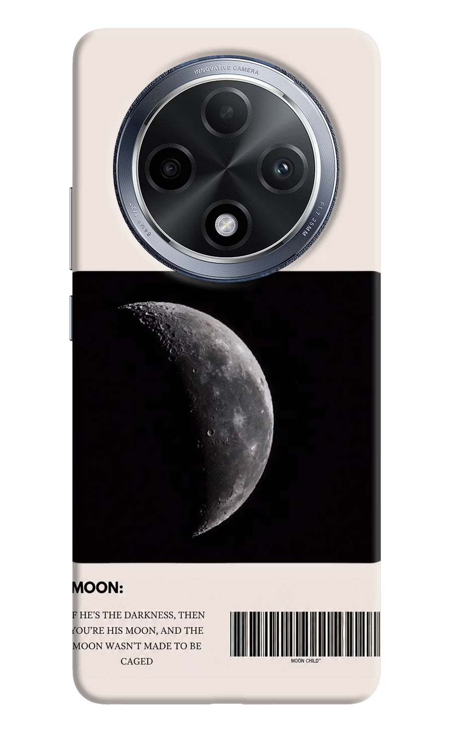 Moon Phase Oppo F27 Pro Back Cover, Hard case