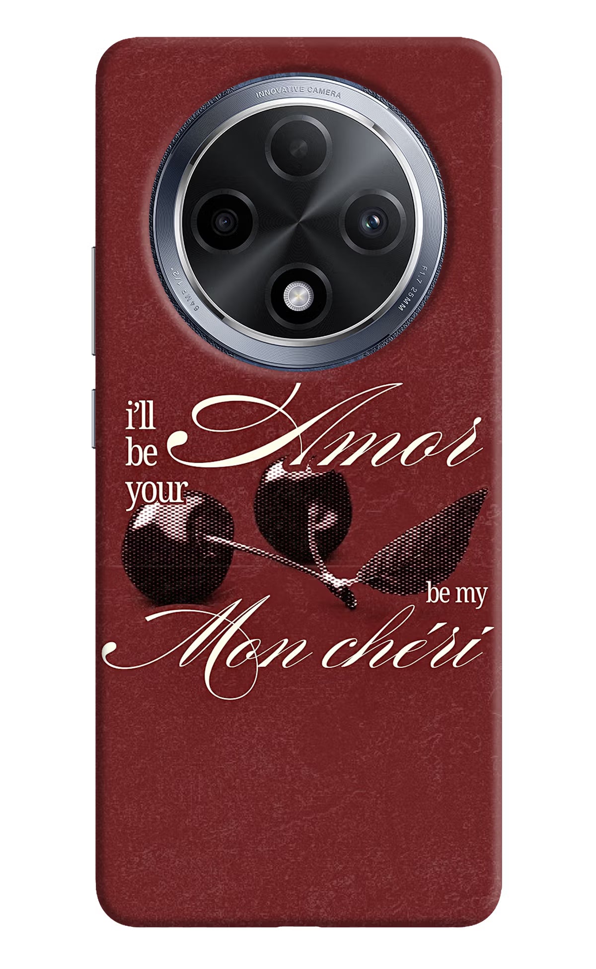Velvet Cherry Oppo F27 Pro Back Cover